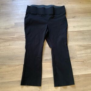 Maurice’s Elastic Waist Slacks in Black Size 22 Short